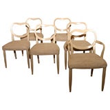 Six Moderne Beidermeier Chairs