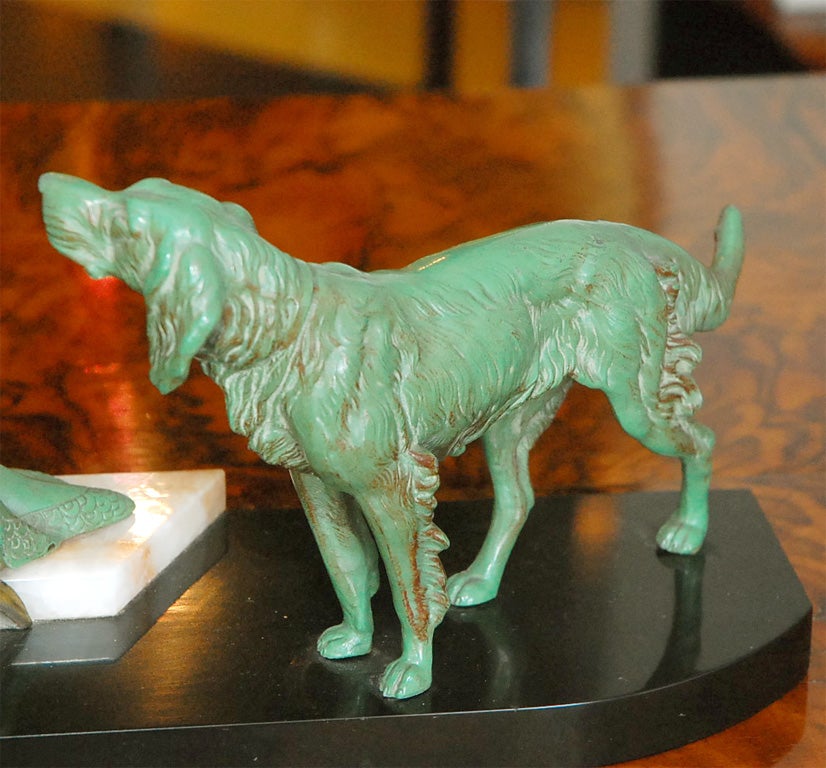 20th Century Art Deco bronze statue