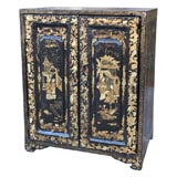 Antique Chinese Lacquered Cabinet