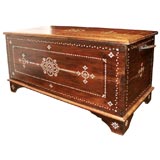 Late 19th Century teakwood chest