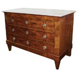 Mid-19th Century Mahogany 3 Drawer Commode