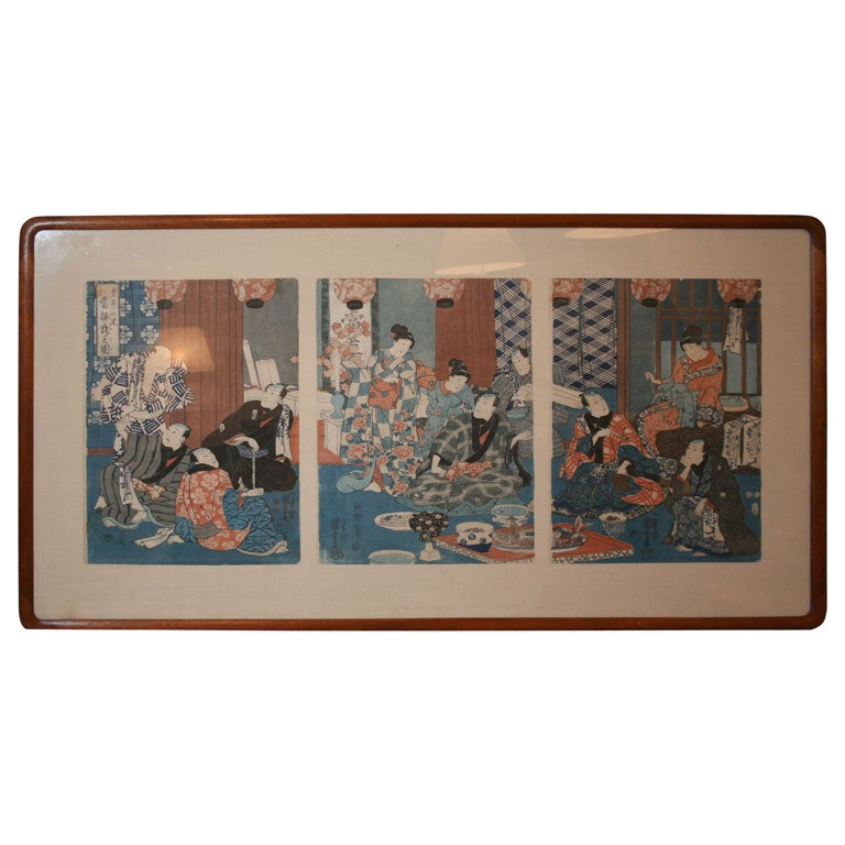 Japanese Print For Sale