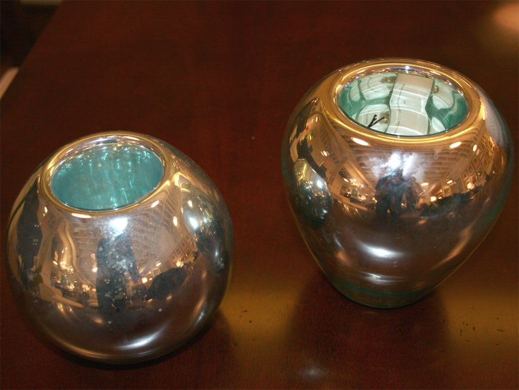 Mercury Glass Vases