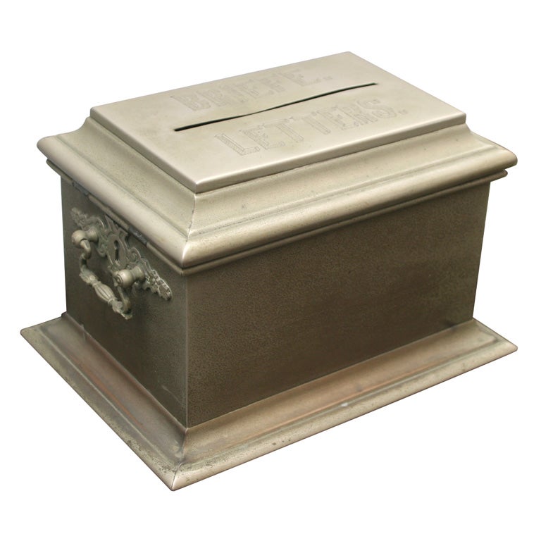 Nickel Letter Box