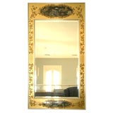 Reverse Painted Mirror by LaBarge