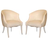 Pair of 1950's Tub Chairs