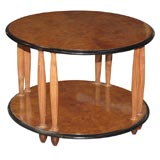 Art Deco walnut table