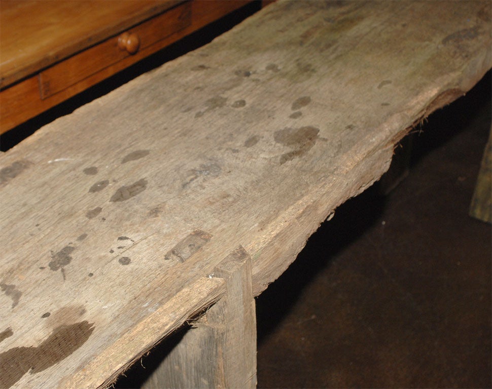 Wood Rustic Work Bench For Sale