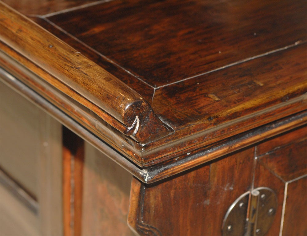 Chinese Elm Wood Altar Side Chest 2