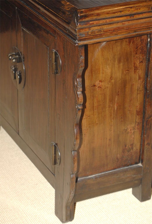 Chinese Elm Wood Altar Side Chest 5