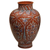 English Arts & Crafts Indian Inspired Raj Vase