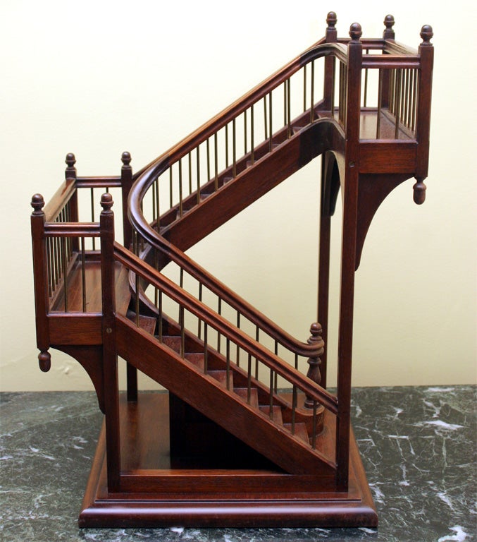 English Architect's staircase model