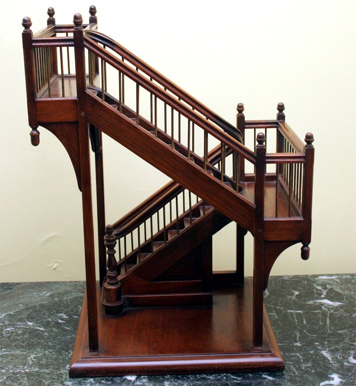 Architect's staircase model In Excellent Condition In New York, NY