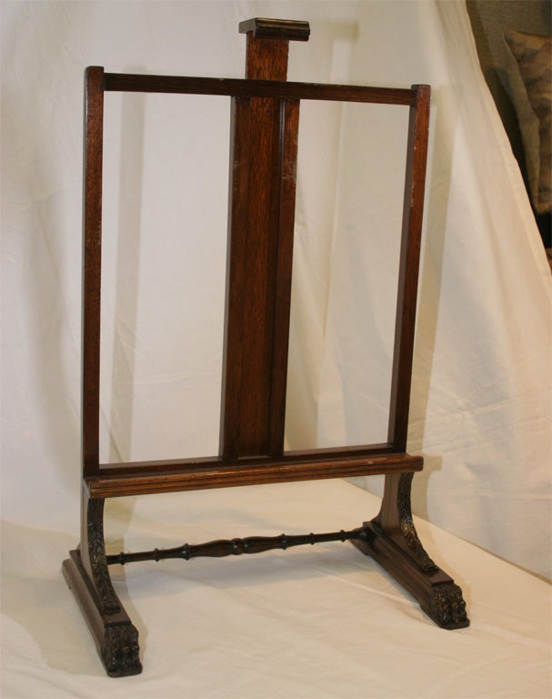 Mahogany Easel