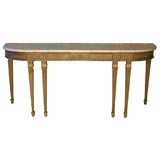 Louis XVI Style Console Table