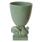 French Art Deco Ceramic Urn / Vase