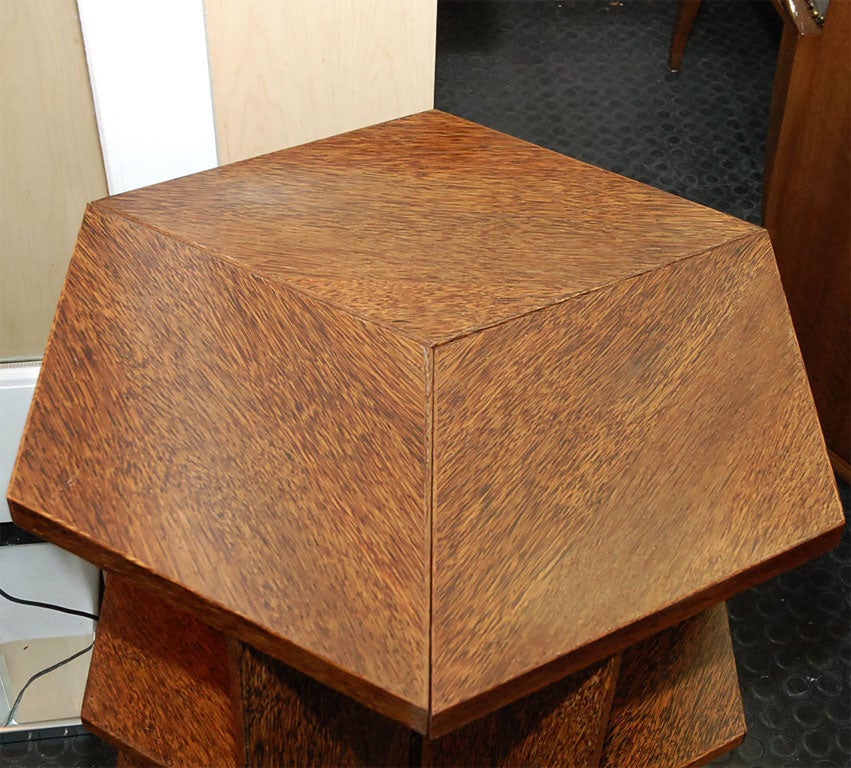 Palm wood table, after Eugene Printz at 1stDibs