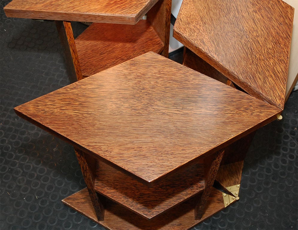 Palm wood table, after Eugene Printz at 1stDibs