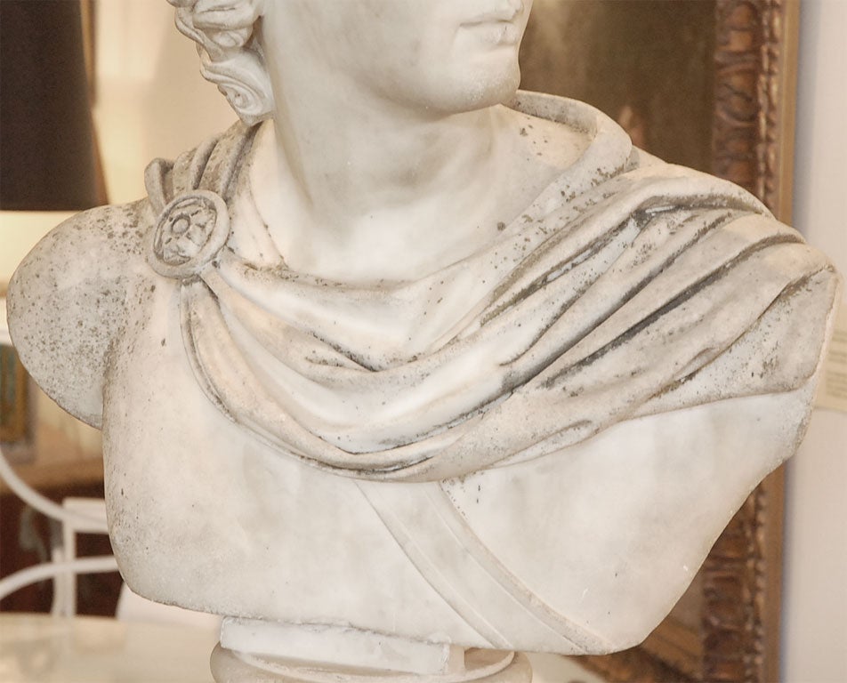 Marble bust of the Apollo of Belvedere, after the Antique 1