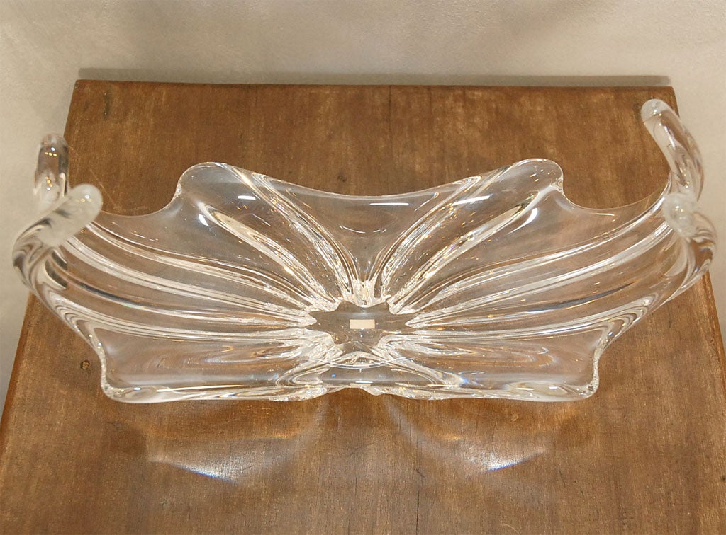 Baccarat Dish In Good Condition For Sale In Culver City, CA