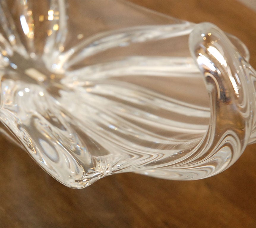 Crystal Baccarat Dish For Sale
