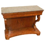 French Console in Elm, Circa 1840