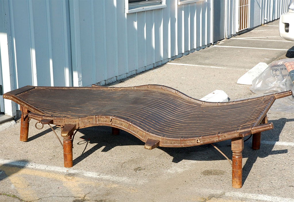 This bed cart for 2 people great for outdoor seating