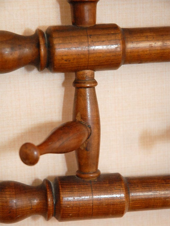 French 19thC. hat or towel rack holder For Sale 1