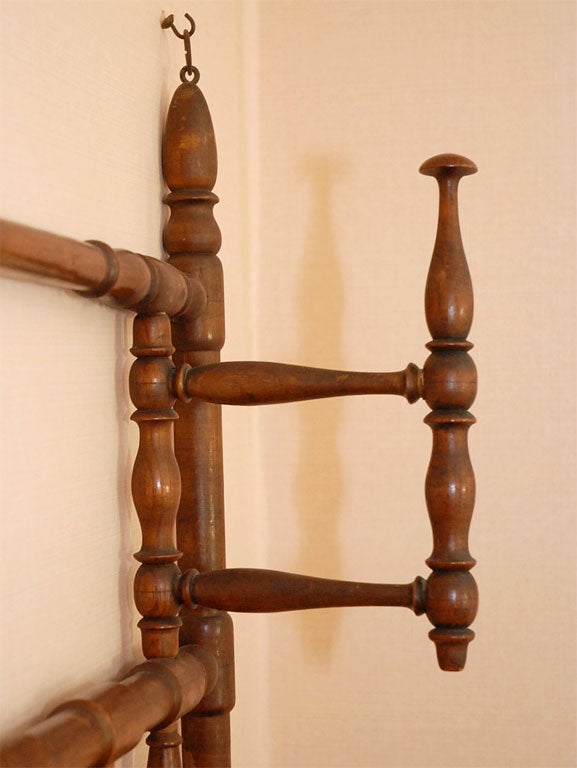 French 19thC. hat or towel rack holder For Sale 5