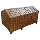 Antique coffer -trunk