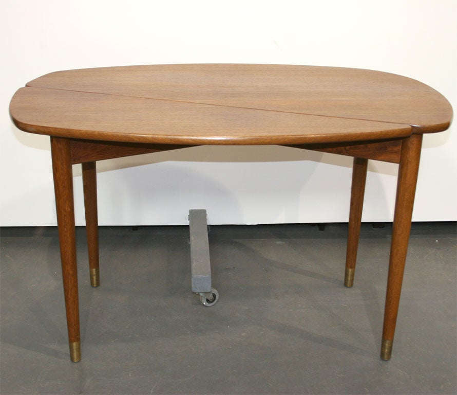 Asymetric Folding Side Table by Finn Juhl