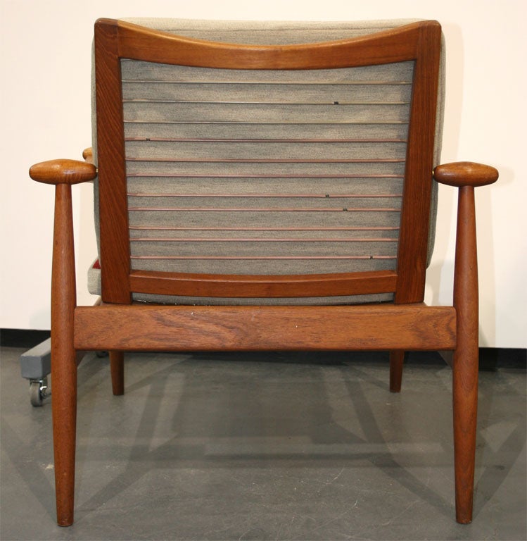 Finn Juhl Teak Spade Lounge Chair 1