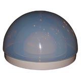 Rare, Dome shaped "Ghost" lamp, by Carlo Nason for Mazzega.