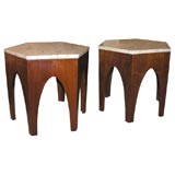 Arch based occasional tables by Harvey Probber
