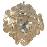 Camer  Art Glass Chandelier