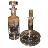 Two Danish Crystal Decanters