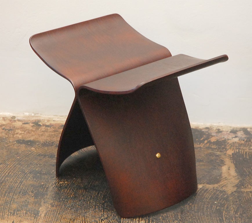 Mid-20th Century Butterfly Stool by Sori Yanagi for Vitra