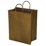 Brass Shopping Bag