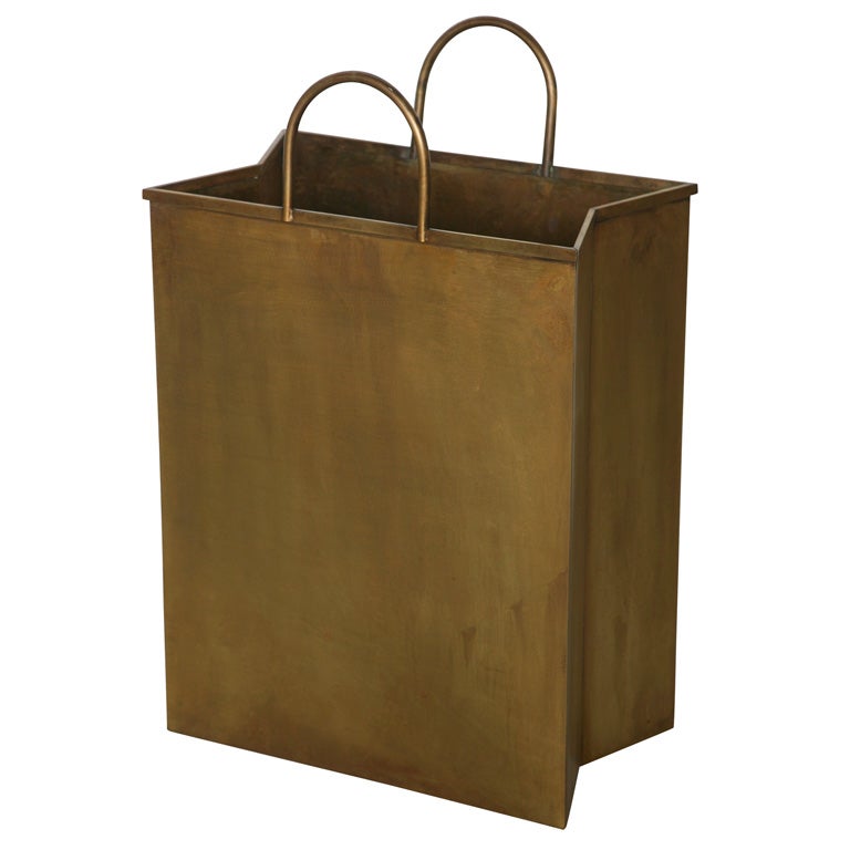 Brass Shopping Bag