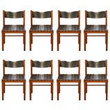The Leather Strap Chair by Bob Barron for Glen of California