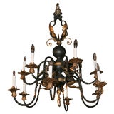FRENCH TWO TIER CHANDELIER