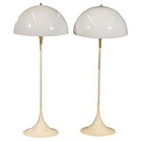 Pair of original Panthella lamps from Verner Panton