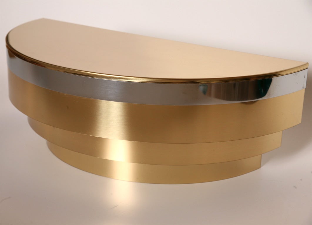 Curtis Jeré Cityscape Style Wall Console Shelf