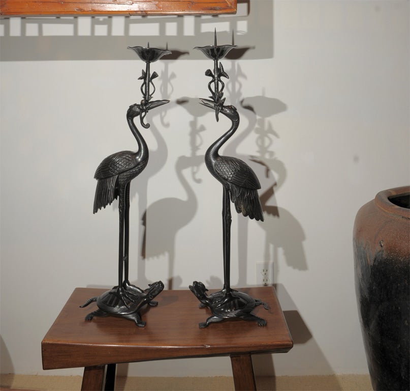 Bronze Candlestands