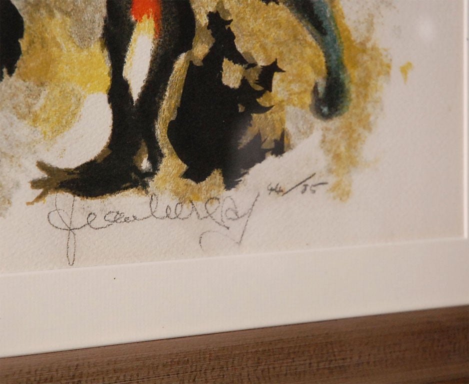 Aguafuerte firmado y numerado por Jean Lurçat en Excelente estado para la venta en Los Angeles, CA