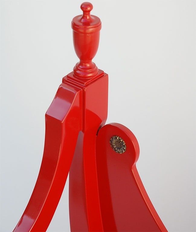Downtown Classics Collection Red Muirfield Bench 1