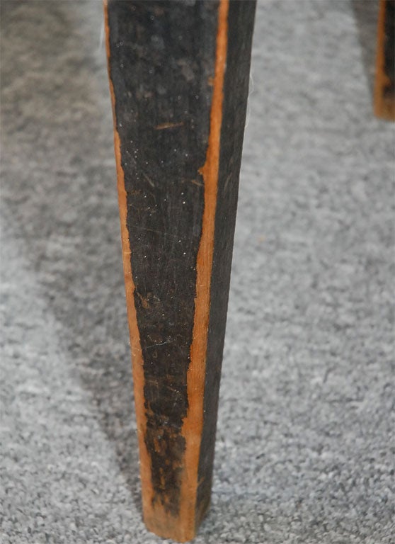 EARLY 19THC ROUND RARE TAVERN TABLE /NEW ENGLAND 2