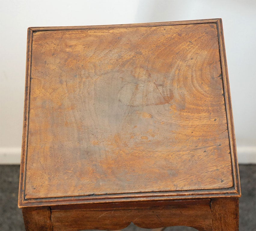 Walnut 18THC  TALL FANCY CUT OUTS/ TABLE