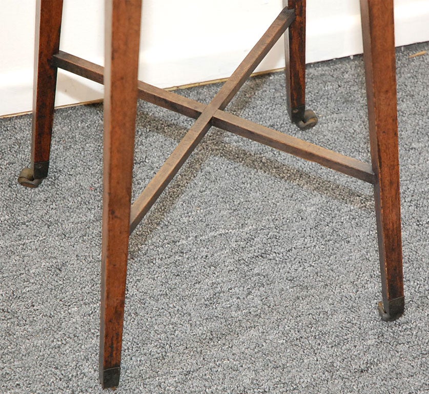 18THC  TALL FANCY CUT OUTS/ TABLE 2