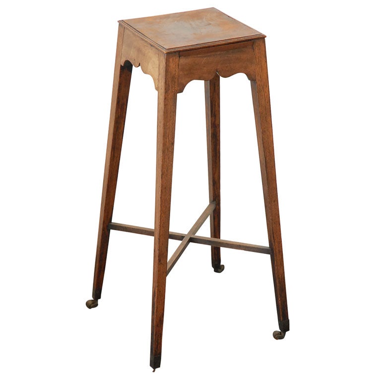 18THC  TALL FANCY CUT OUTS/ TABLE